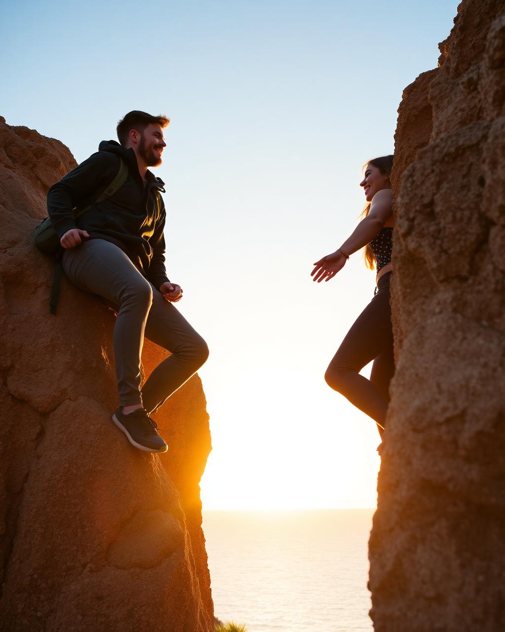 Climbing friends